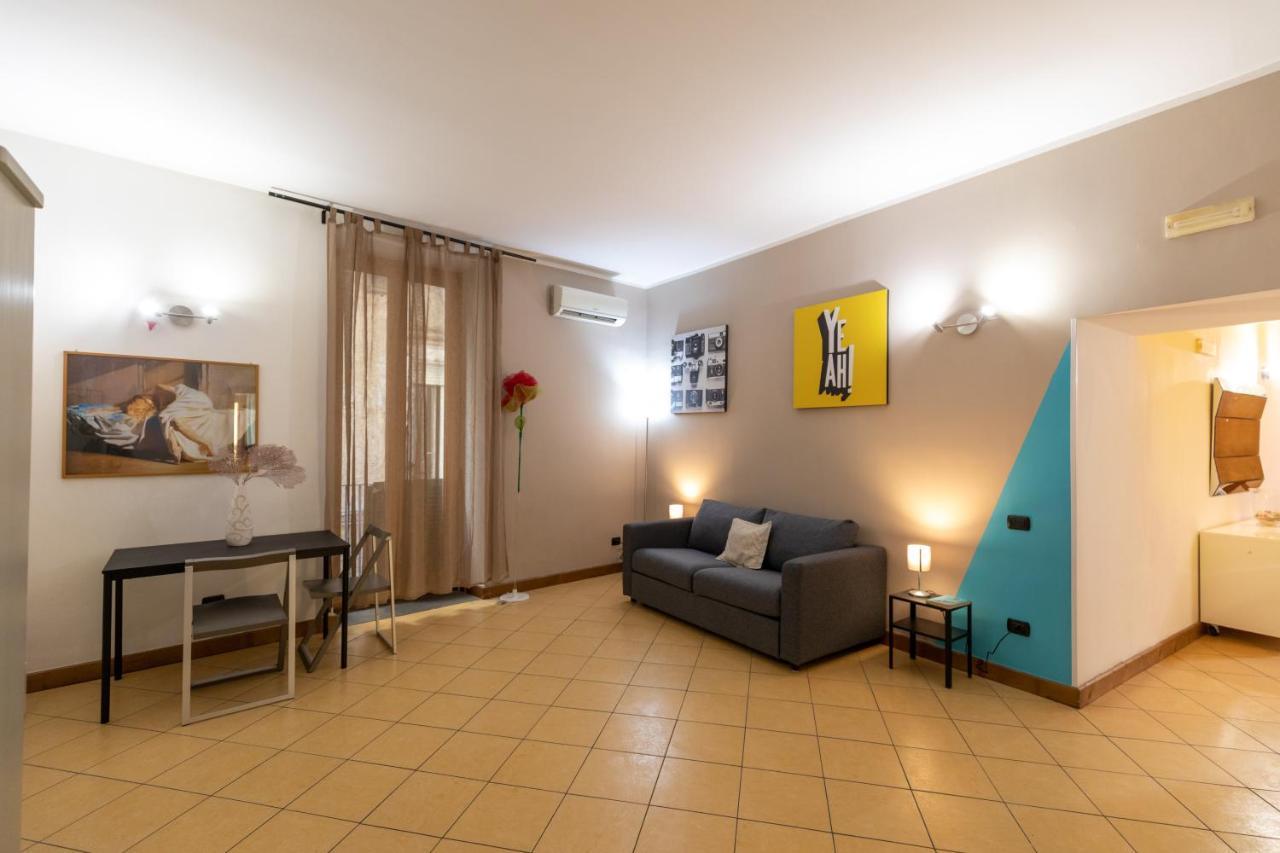 Colored House Until 7 People Above Sqplebiscito Neapel Exterior foto